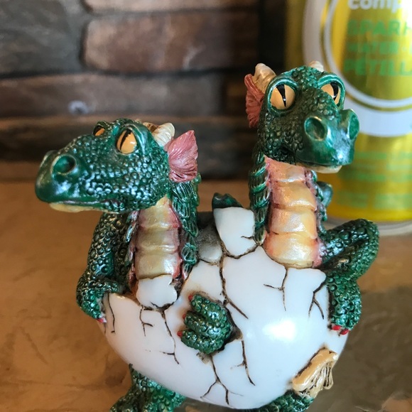 (Mostly) Pewter Dragon Figurines Junk Lot - Picture 13 of 16